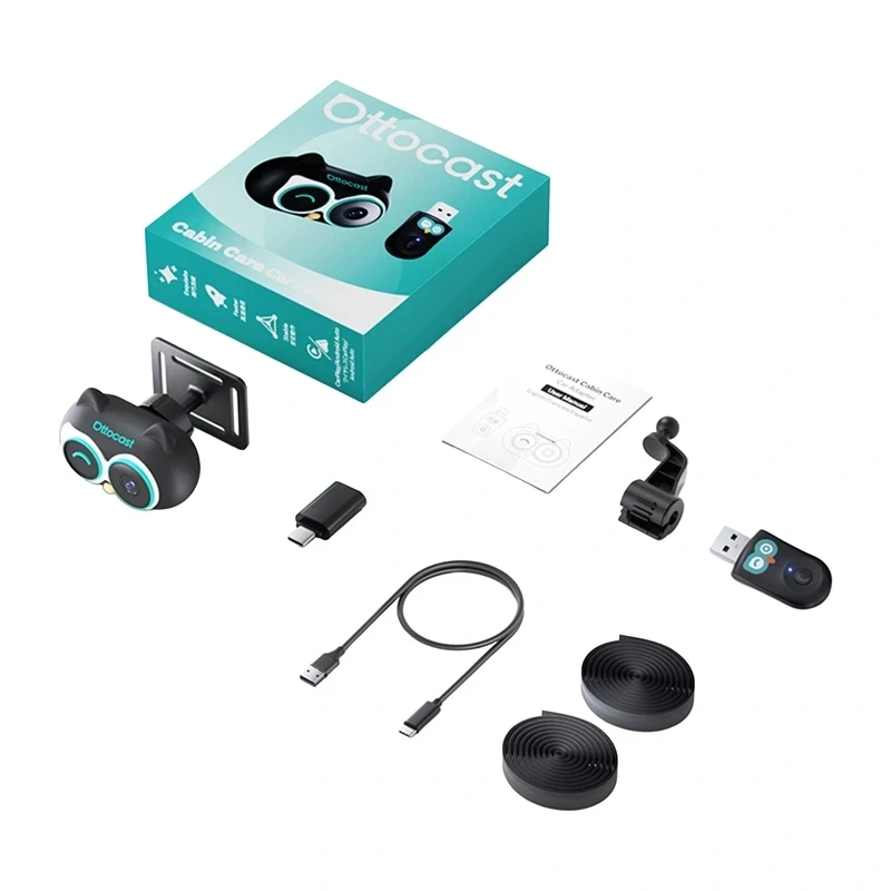 OTTOCAST CA520 langaton CarPlay-sovitin Car Nannylla (Cabin Care)