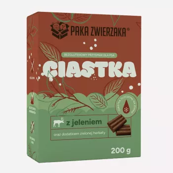 Paka Zwierzaka Deer Green Tea -herkku 200g