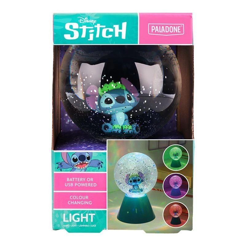 Paladone Disney Stitch LED-glitterpallo