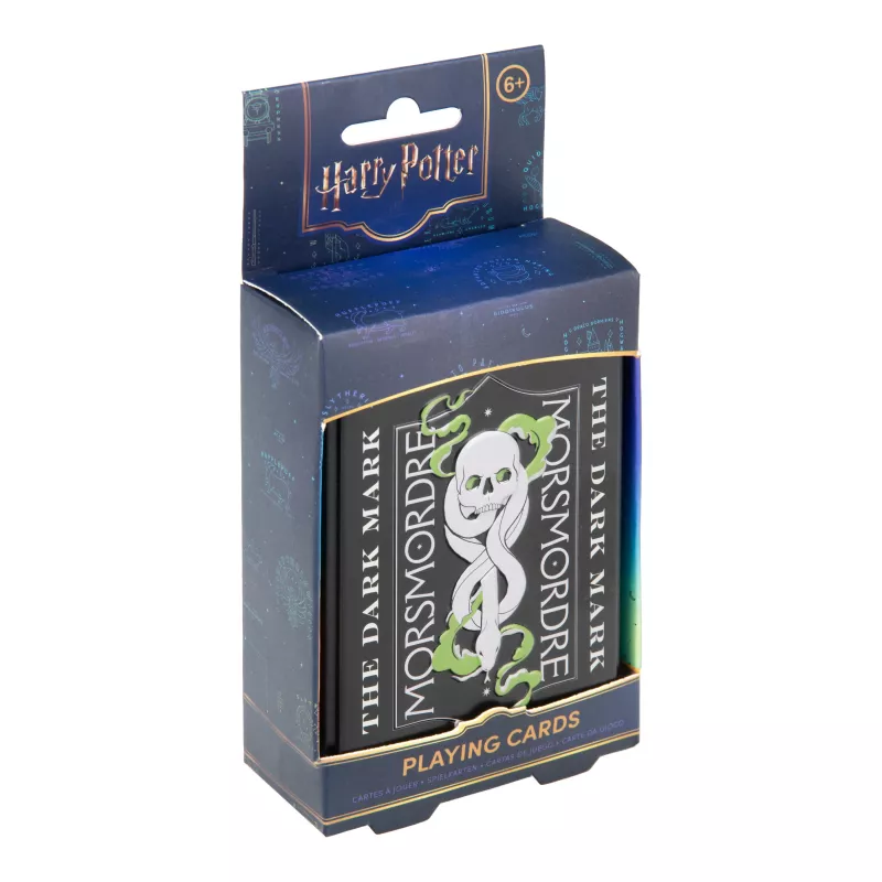 Paladone Harry Potter Dark Arts pelikortit metallirasiassa