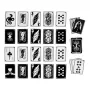 Paladone Harry Potter Dark Arts pelikortit metallirasiassa