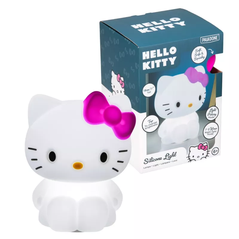 Paladone Hello Kitty SquishyGlo silikonivalo