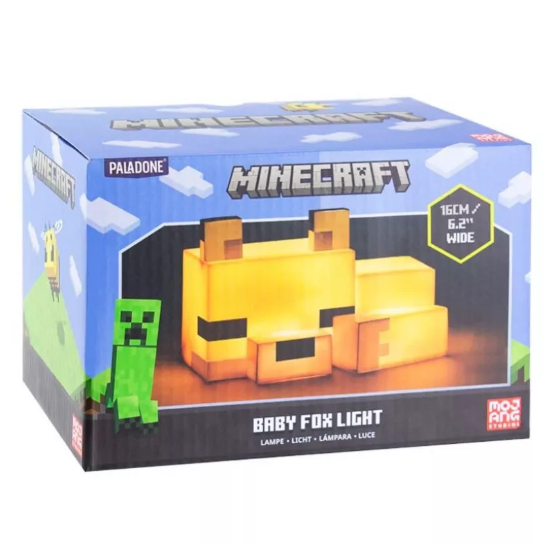 Paladone Minecraft Fox Light - virallinen LED Icon Light