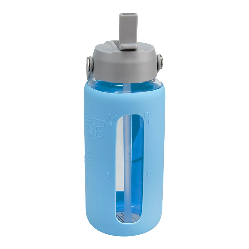 Paladone Minecraft lasinen juomapullo 450 ml Creeper-kuvio