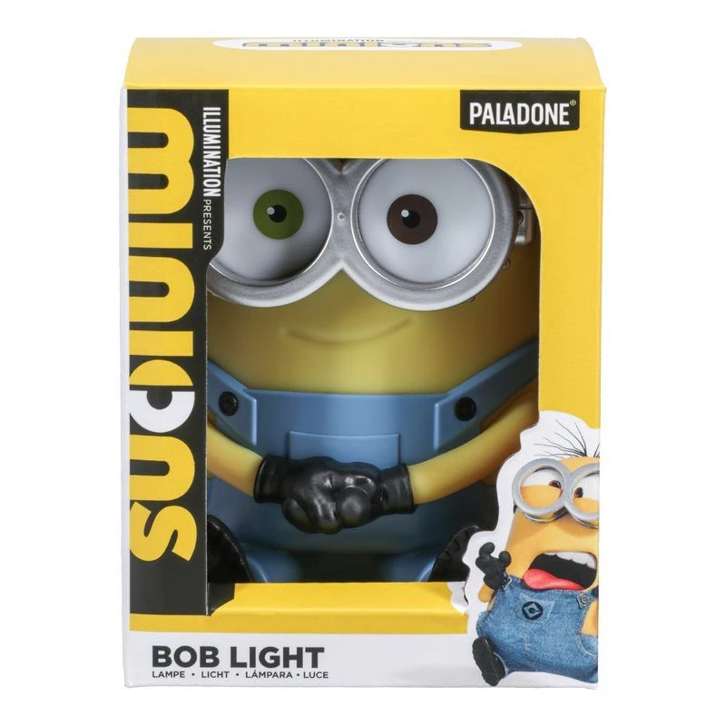 Paladone Minions Bob Icon Light - LED-käyttöinen keräilyfiguuri paristolla