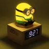 Paladone Minions Icon herätyskello - digitaalinen LED, USB-käyttöinen, torkkutoiminto