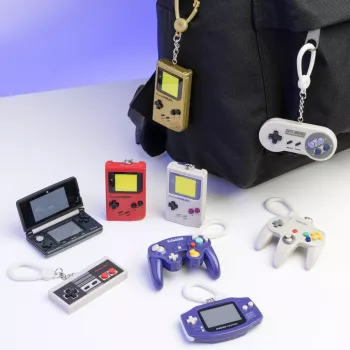 Paladone Nintendo Backpack Buddies sarja 3 keräily avaimenperät yllätyspussit (24 kpl näyttölaatikko, V3)