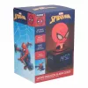 Paladone Spider-Man Icon herätyskello - digitaalinen LED, punainen/musta
