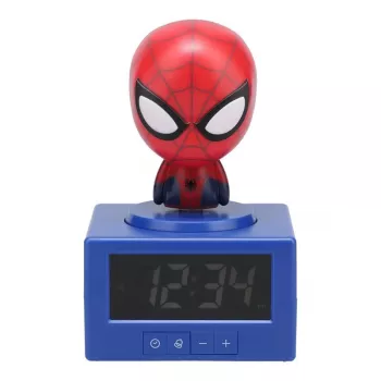 Paladone Spider-Man Icon herätyskello - digitaalinen LED, punainen/musta