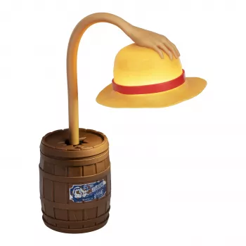 Paladone Straw Hat Posable Light - One Piece Luffy -pöytävalaisin, USB-käyttöinen LED