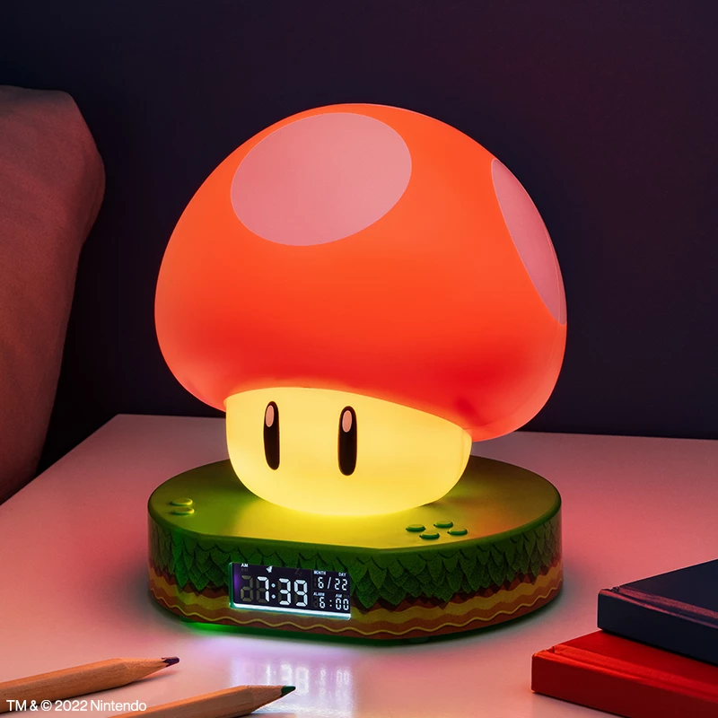 Paladone Super Mushroom digitaalinen herätyskello