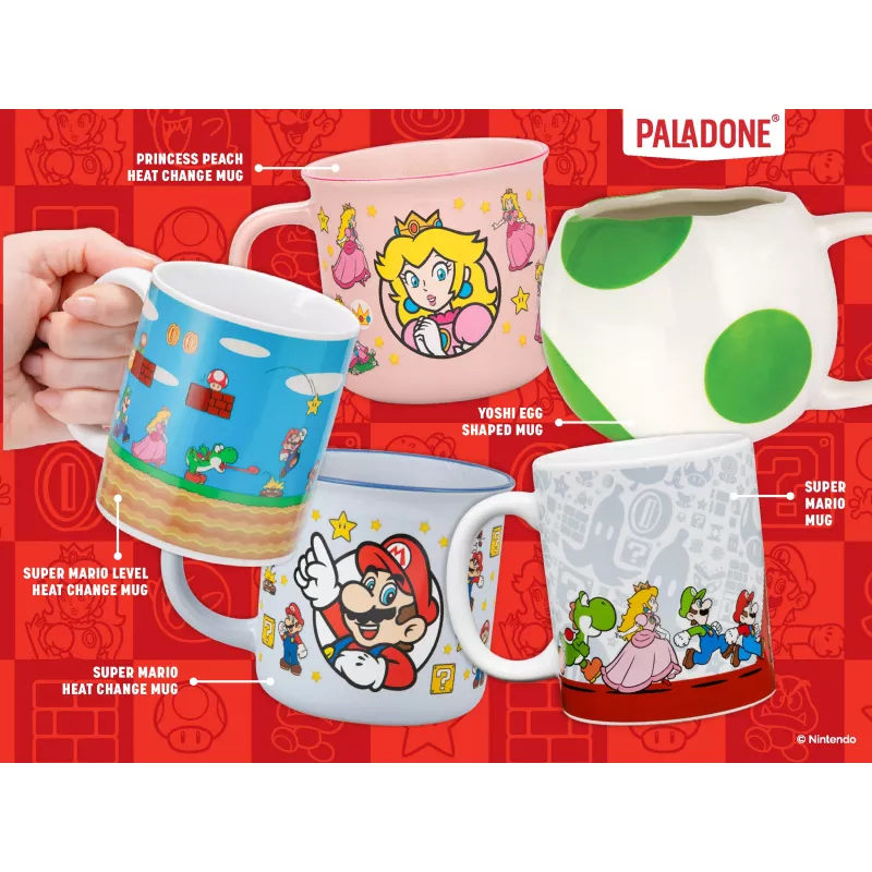 Paladone Yoshi munanmuotoinen muki