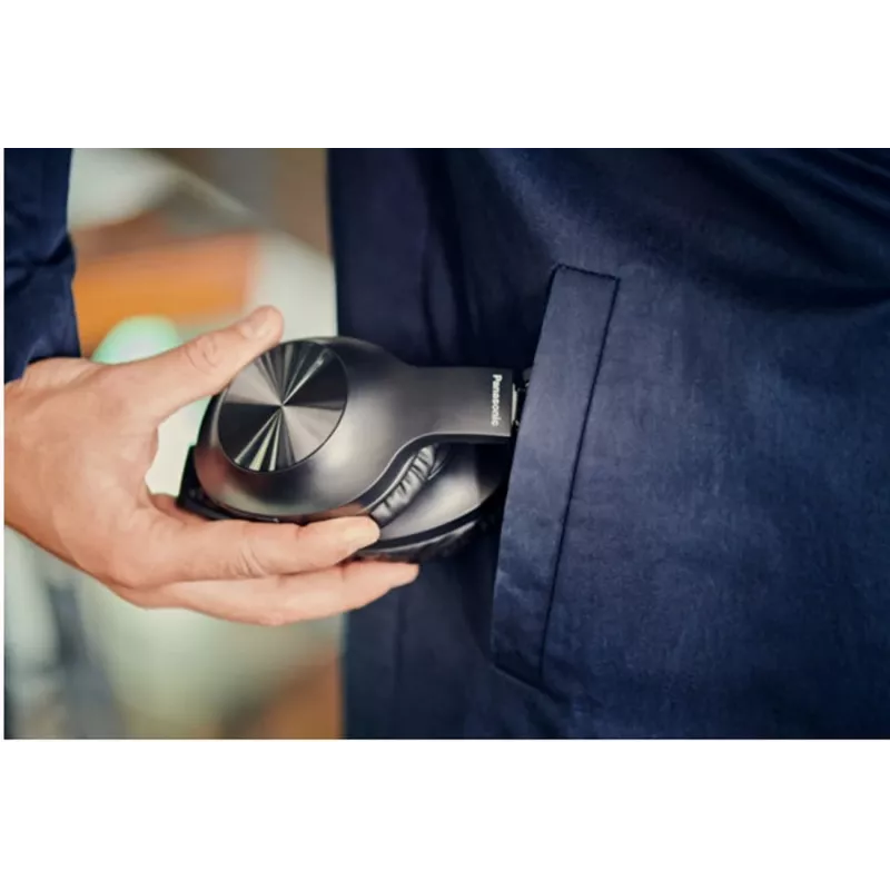 Panasonic RB-HX220BDEK On-Ear Bluetooth-kuulokkeet, musta