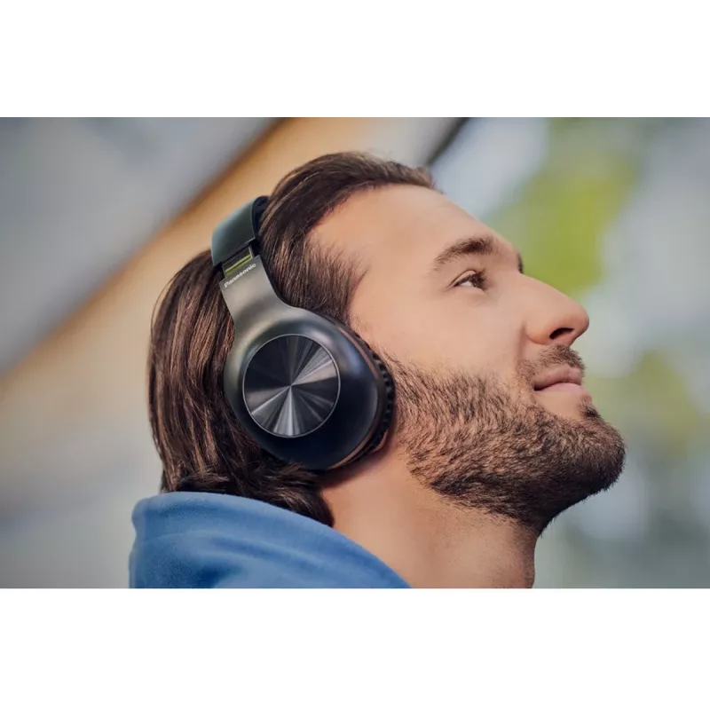 Panasonic RB-HX220BDEK On-Ear Bluetooth-kuulokkeet, musta