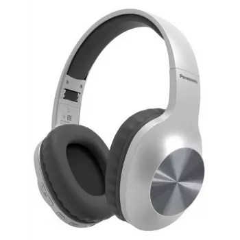 Panasonic RB-HX220BDES langattomat on-ear-kuulokkeet, Bluetooth, mikrofoni, XBS, hopea