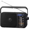 Panasonic RF-2400DEG-K kannettava analoginen AM/FM-radio - musta