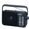 Panasonic RF-2400DEG-K kannettava analoginen AM/FM-radio - musta