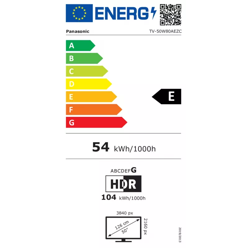 Panasonic TV-50W80A 50 tuuman 4K QLED Fire TV HDR Game Mode Smart TV
