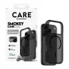 PanzerGlass CARE Smokey -kotelo mustalla MagSafe-yhteensopiva iPhone 17 Pro -puhelimeen