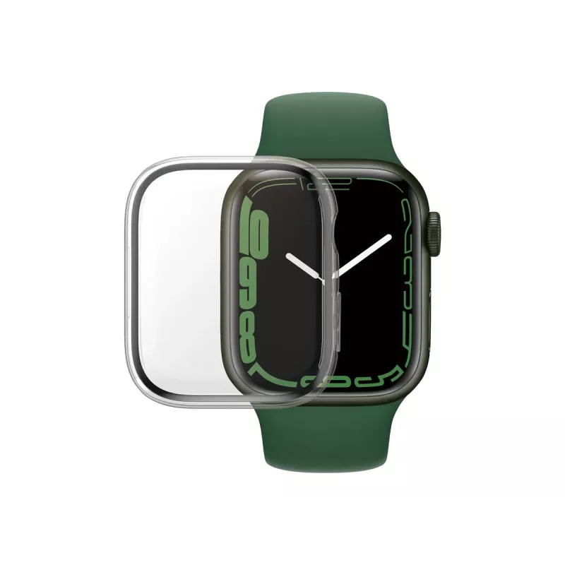 PanzerGlass Full Body Protector Apple Watch Series 7/8/9 41mm – läpinäkyvä 9H karkaistu lasi