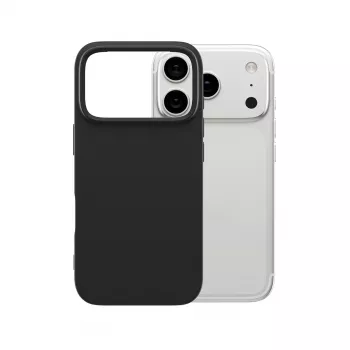 PanzerGlass PGS TPU -kotelo iPhone 17 Pro Bulk musta