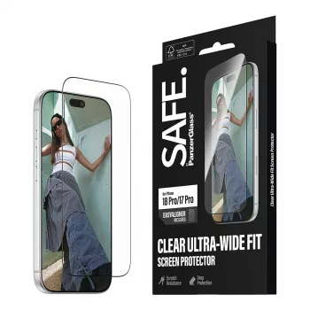 PanzerGlass SAFE. -näytönsuojakalvo iPhone 18 Pro / 17 Pro -puhelimelle