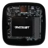 PATRIOT PDP31 kannettava SSD 500GB M.2 2230 NVMe USB 3.2 Gen 2 Type-C musta