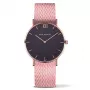 Paul Hewitt Sailor Line unisex-kvartsi kello 39 mm ruusukulta ruostumaton teräsverkko PH-SA-RSTB27S