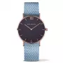 Paul Hewitt Sailor Line unisex-kvartsikello 39 mm ruusukulta ruostumaton teräs mesh