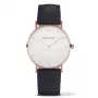 Paul Hewitt Sailor Line unisex-kello PH-SA-RSTW11S 39mm ruusukulta harmaa nahka