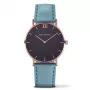PAUL HEWITT unisex Sailor Line kvartsikello 39 mm ruusukulta ruostumaton teräs mesh PH-SA-RSTB23M