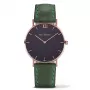 PAUL HEWITT unisex Sailor Line kvartsikello 39 mm ruusukulta teräs mesh musta kellotaulu PH-SA-RSTB12M