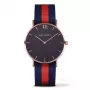PAUL HEWITT unisex-kello PHSARSTBNR20S 39 mm musta ruostumaton teräsverkko