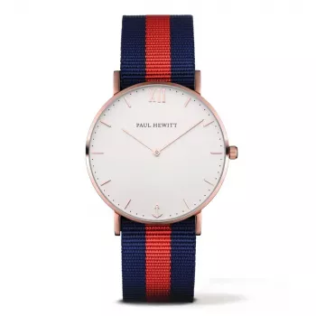 Paul Hewitt unisex-kello PHSARSTWNR20S 39mm ruusukulta ruostumaton teräs mesh