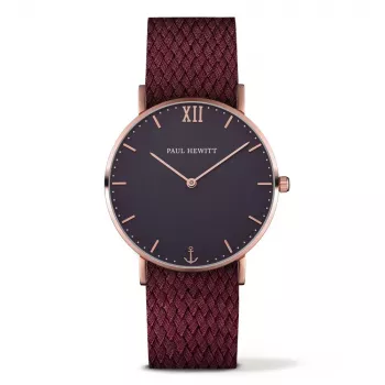 PAUL HEWITT unisex-kello Sailor Line PH-SA-RSTB19S 39mm rose gold ruostumaton teräsverkko