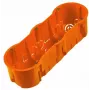 PAWBOL A.0043WPG syvä kolminkertainen uppoasennusrasia 60 mm ruuveilla, valkoinen