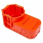 PAWBOL A.0085 uppoasennettava jakorasia elektroniikalle, 68 mm, oranssi