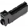 PAWBOL E.4136C ruuviton riviliitin LZB, 6-napainen, 2,5 mm², 450 V, 24 A, musta