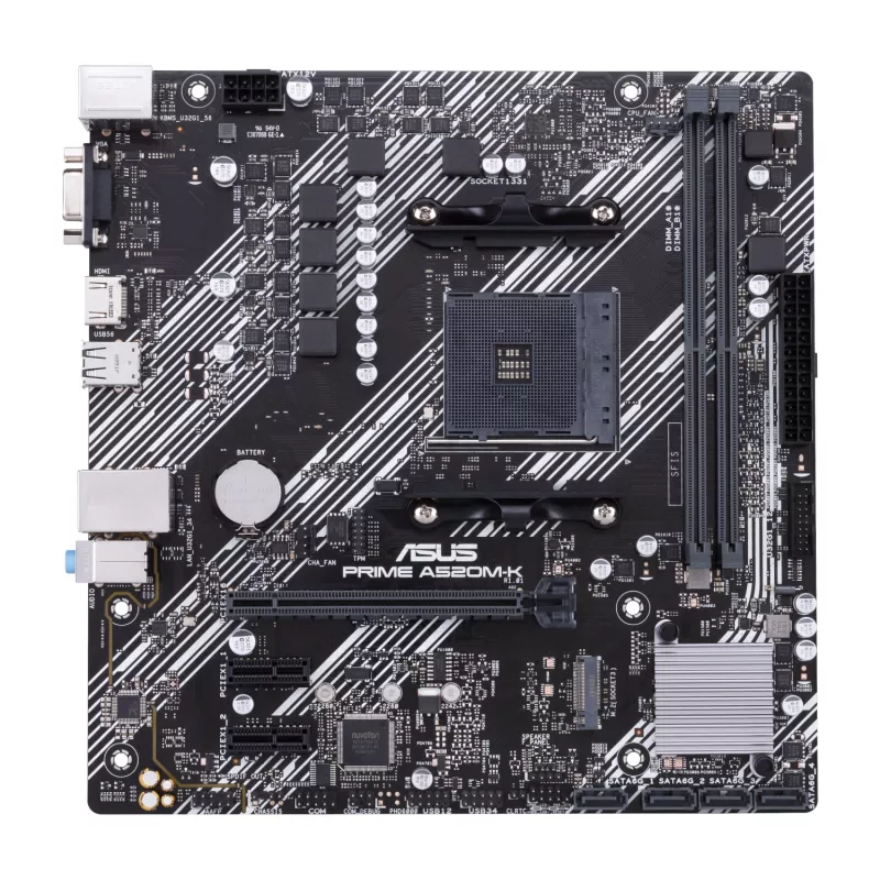 PCBuilder AMD Ryzen 5 3400G LEVEL UP Core Upgrade Kit -päivityspaketti, ASUS A520M Micro-ATX, 16 GB DDR4 3200 MHz