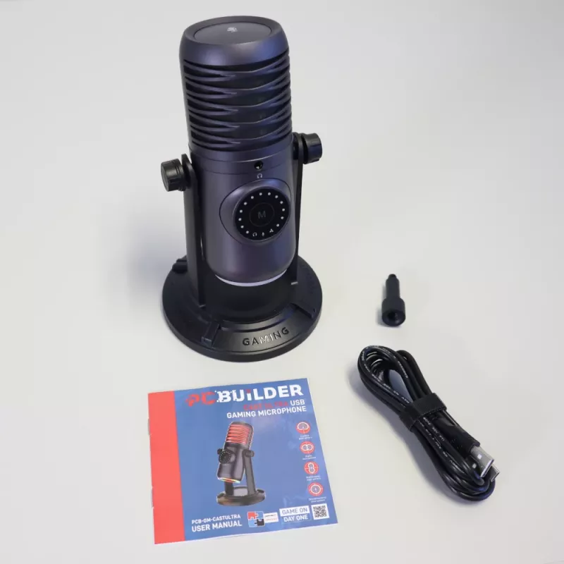 PCBuilder CAST ULTRA USB-pelimikrofoni