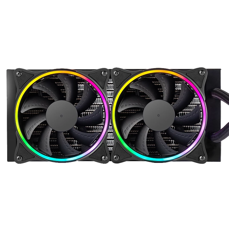 PCBuilder Hydro Chill 240MM AIO neste-CPU-jäähdytin ARGB