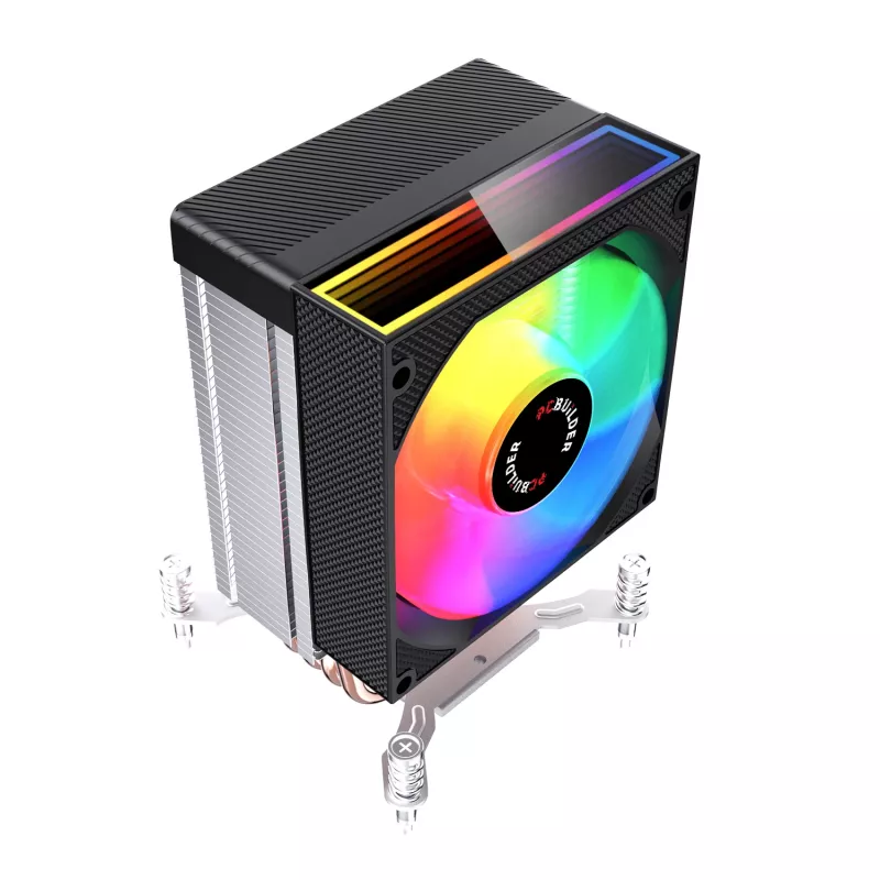 PCBuilder TYHPOON COOL 90mm ilma-CPU-jäähdytin - musta