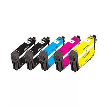 Peach Epson 604XL MultiPack Plus uudelleenvalmistettu mustekasetti
