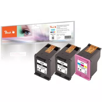 PEACH Spar Pack Plus 320946 mustekasetit (yhteensopiva HP 303:n kanssa) – 2 kpl:n pakkaus