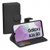 PEDEA Book Cover Classic Samsung Galaxy A36/A56 5G -koteloon - musta