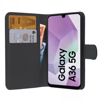 PEDEA Book Cover Classic Samsung Galaxy A36/A56 5G -koteloon - musta