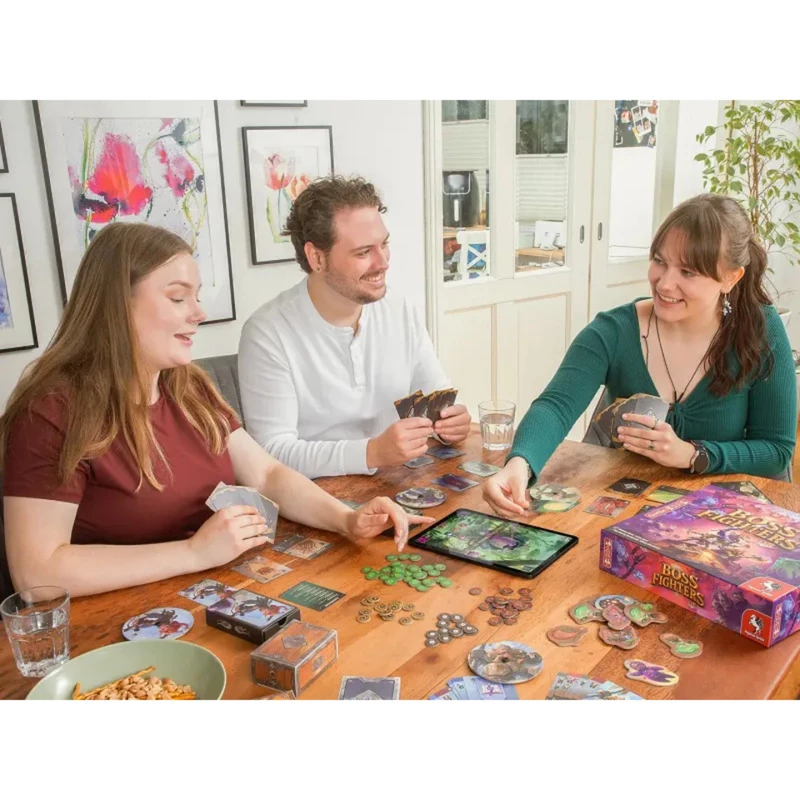 Pegasus Spiele Boss Fighters QR -yhteistyökorttipeli (51270G)