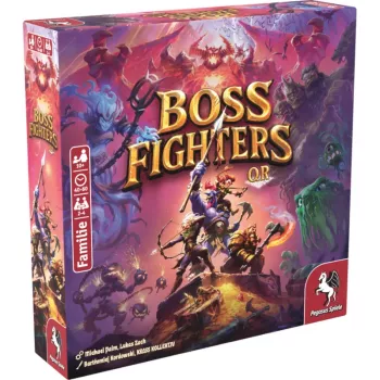 Pegasus Spiele Boss Fighters QR -yhteistyökorttipeli (51270G)