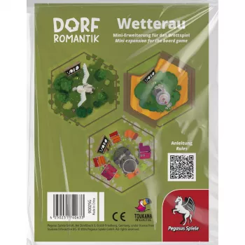 Pegasus Spiele Dorfromantik: Das Brettspiel – Wetterau-minilaajennus (DE/EN)
