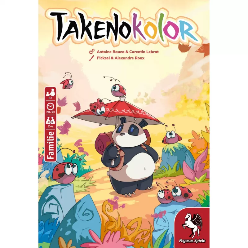 Pegasus Spiele perhepeli Takenokolor